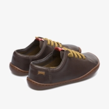 Camper Dark Brown Sneakers Kids - Peu Online Ireland | RAUGQ9478